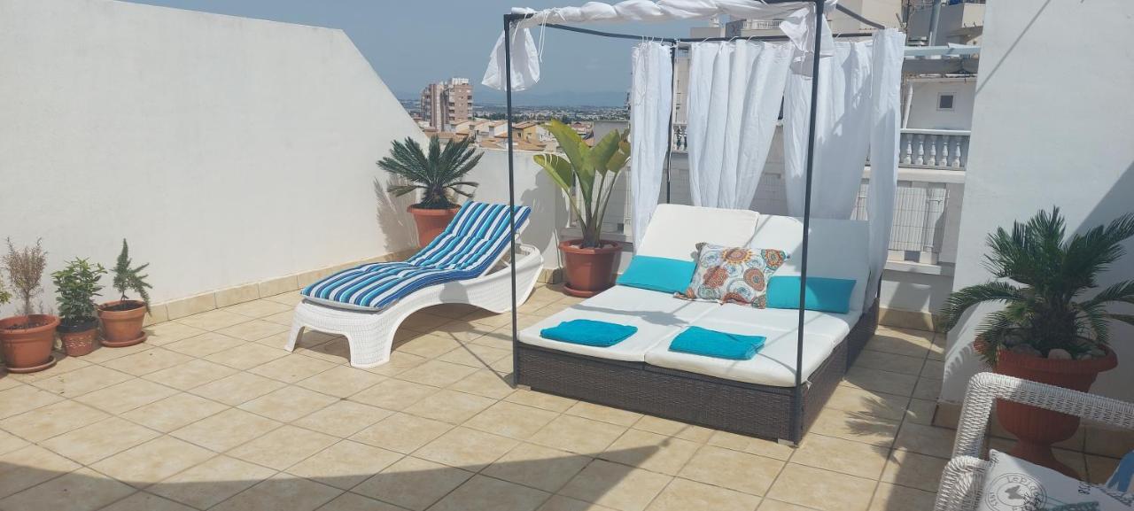 Casablanca Penthouse Apartment With Private Roof Terrace 70M2 托雷维耶哈 外观 照片
